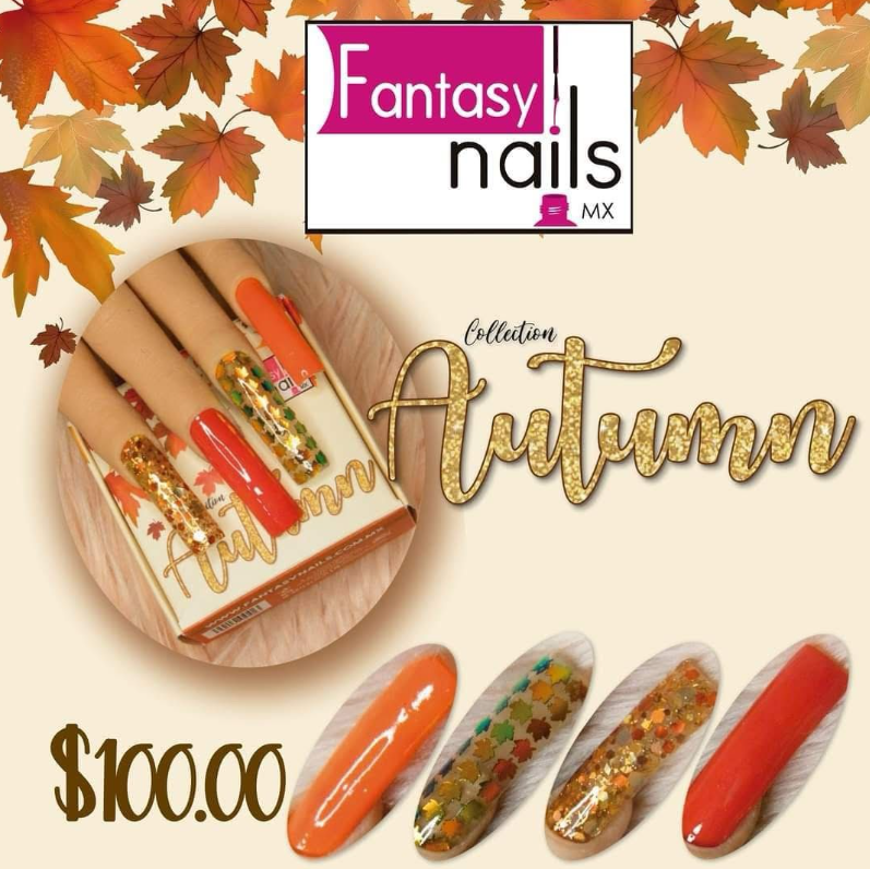 COLECCION ACRILICOS AUTUMN FANTASY NAILS